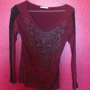 Long sleeve blouse